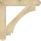 Ekena Millwork Imperial Craftsman Rough Sawn Bracket, Douglas Fir, 6"W x 44"D x 44"H BKT06X44X44IMP04RDF - alternate 3
